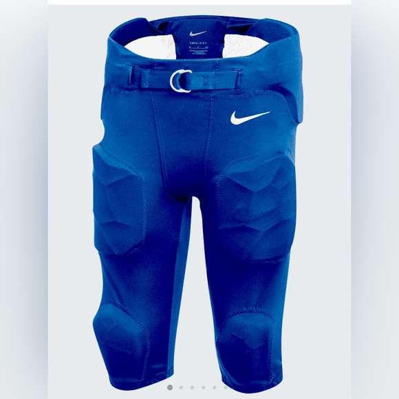 The Nike Dri-FIT Recruit Integrated 3.0 Football Pants in royal blue - Picture 6 of 10